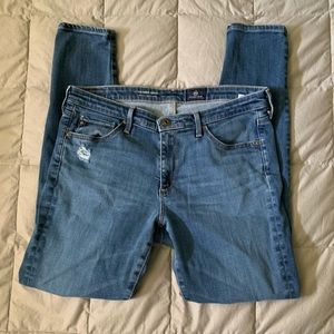 AG Adriano Goldschmied Middi Ankle Legging Jeans